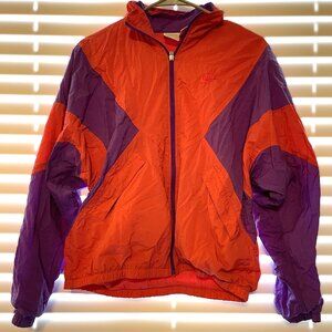 VTG NIKE WINDBREAKER PINK AND PURPLE SIZE WOMEN'S SMALL